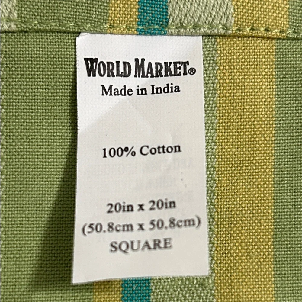World Market Cotton Napkins (4)